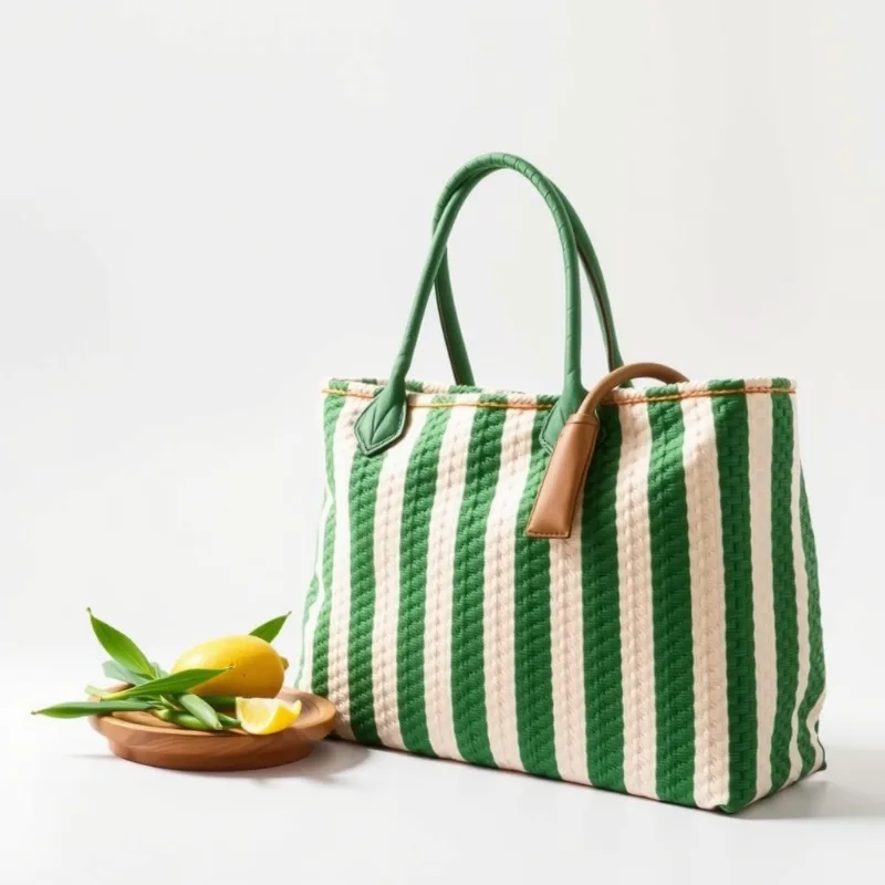 BKK Original Chang Numchok - Striped Woven (Green)